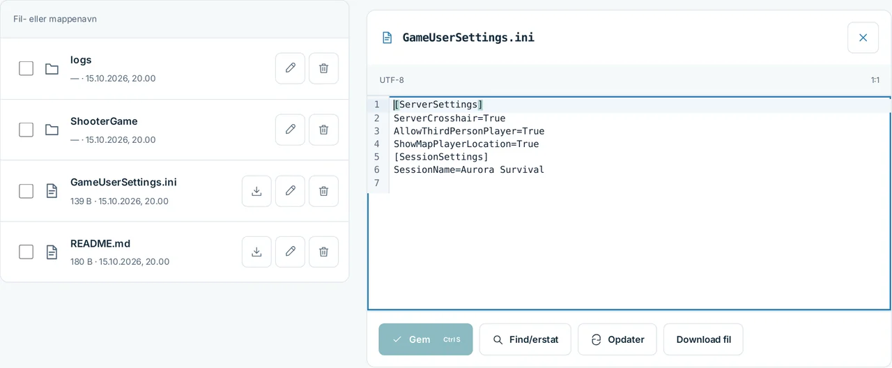 CubixServ · Filer