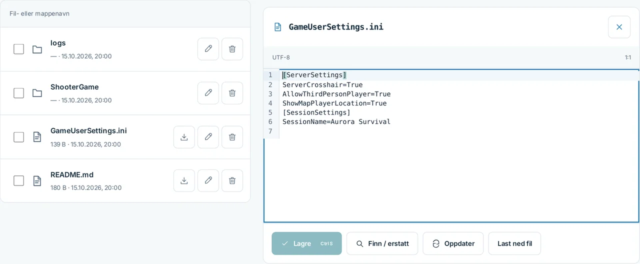 CubixServ · Filer