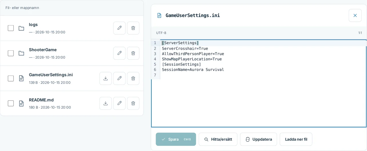 CubixServ · Filer