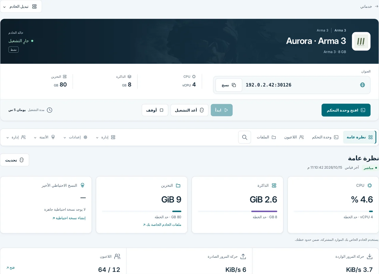 CubixServ · نظرة عامة