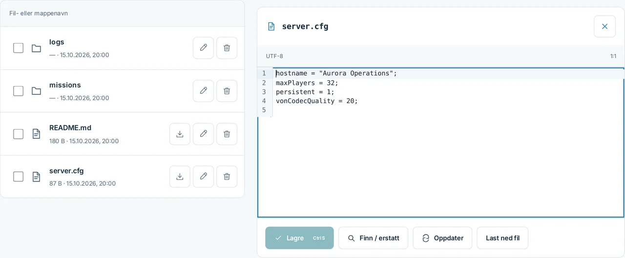 CubixServ · Filer