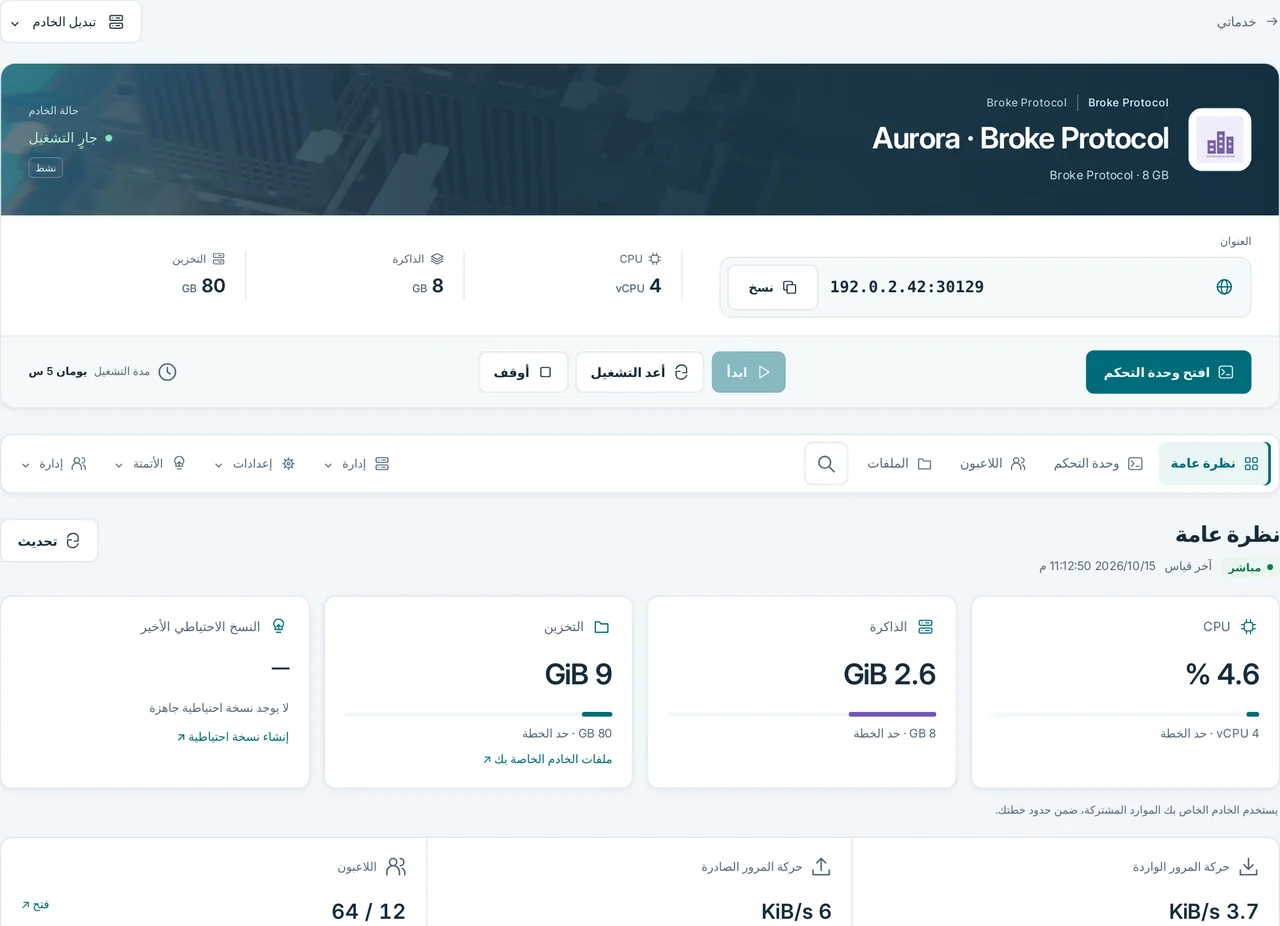 CubixServ · نظرة عامة