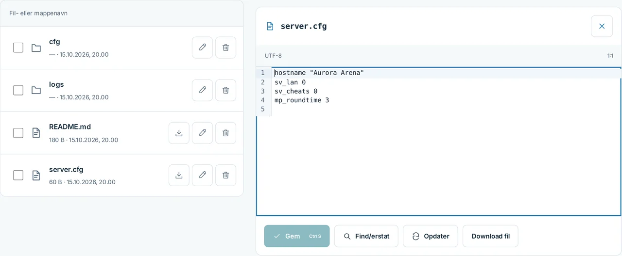 CubixServ · Filer