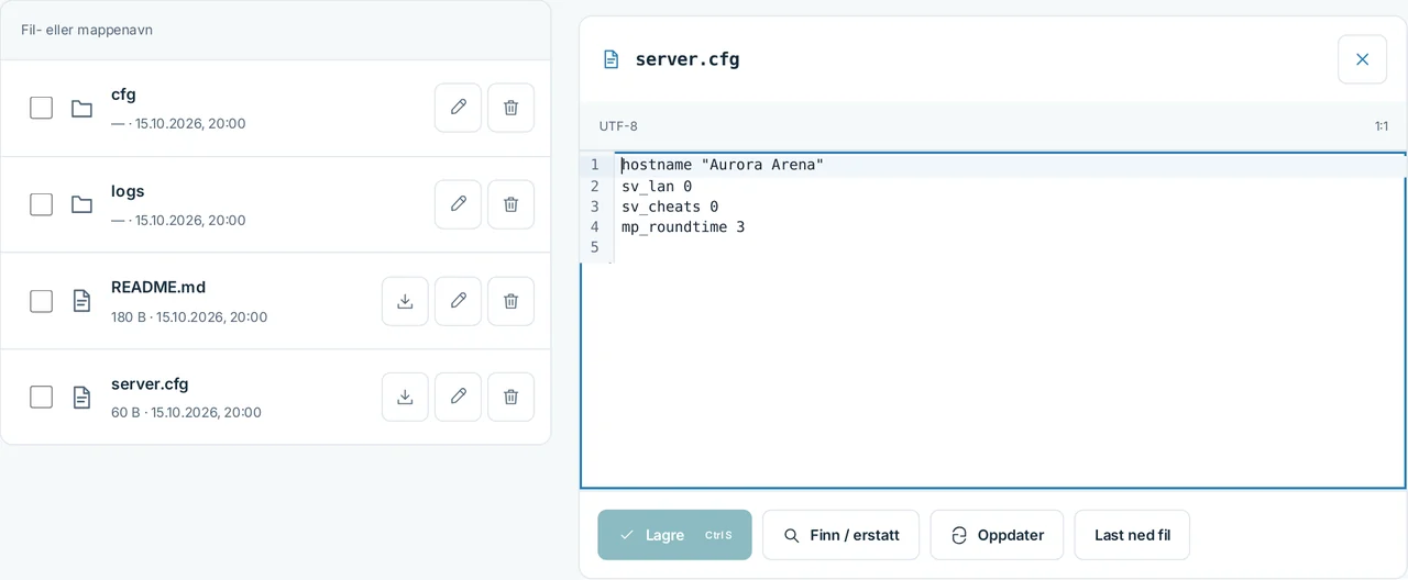 CubixServ · Filer