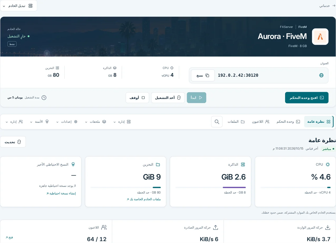 CubixServ · نظرة عامة
