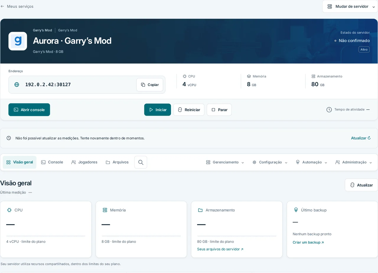 CubixServ · Visão geral