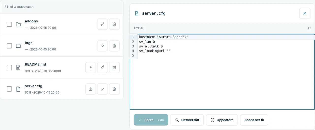 CubixServ · Filer