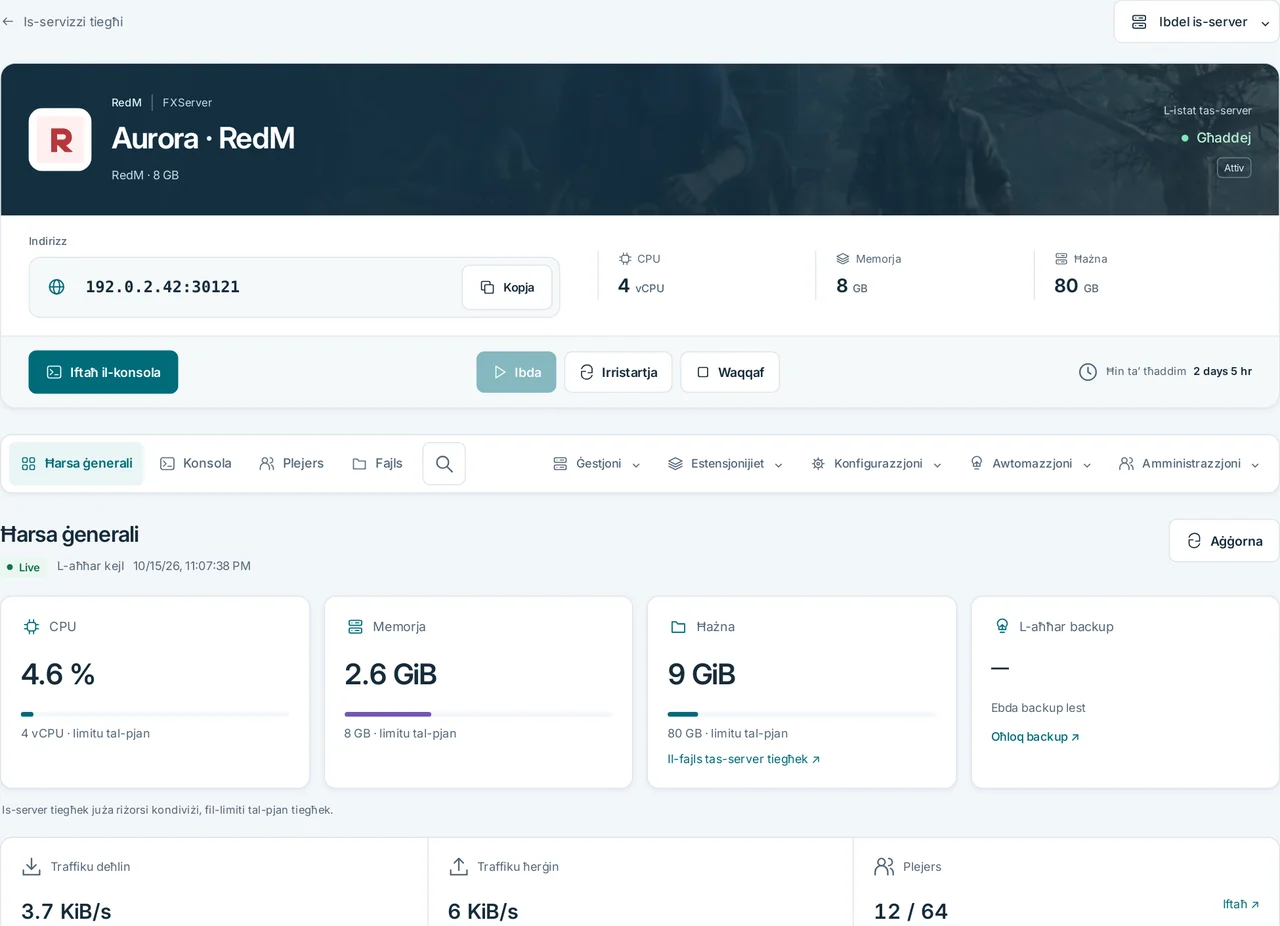 CubixServ · Ħarsa ġenerali
