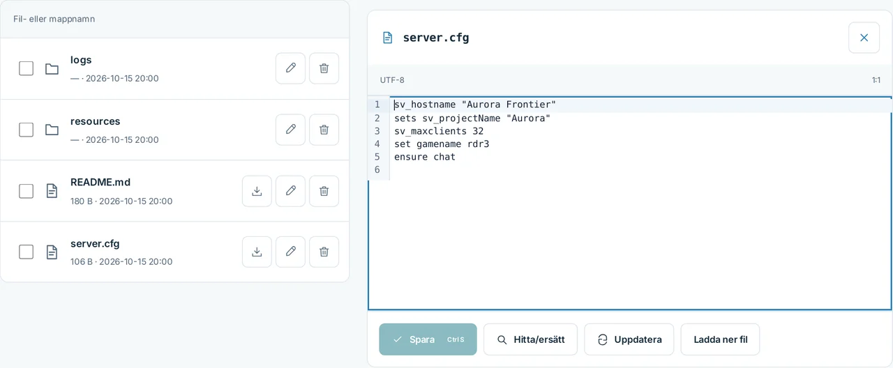 CubixServ · Filer