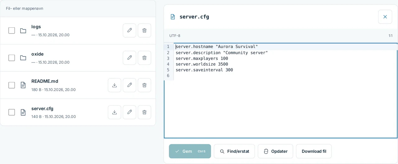 CubixServ · Filer