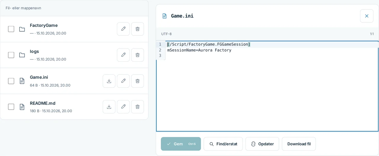 CubixServ · Filer