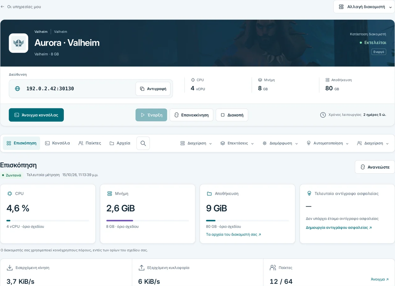 CubixServ · Επισκόπηση